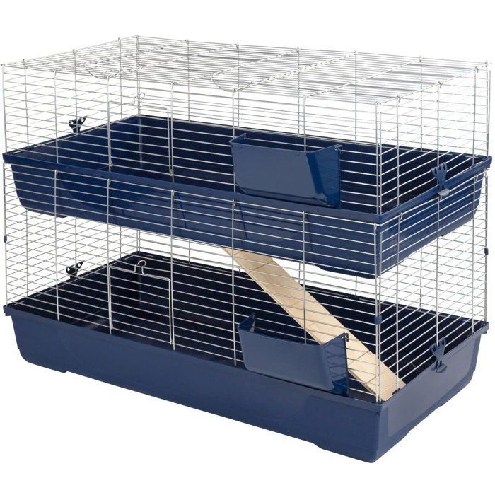 Gaiola para roedores - KERBL - Maxi Baldo Twin - 2 níveis - 100 × 53 × 86 cm