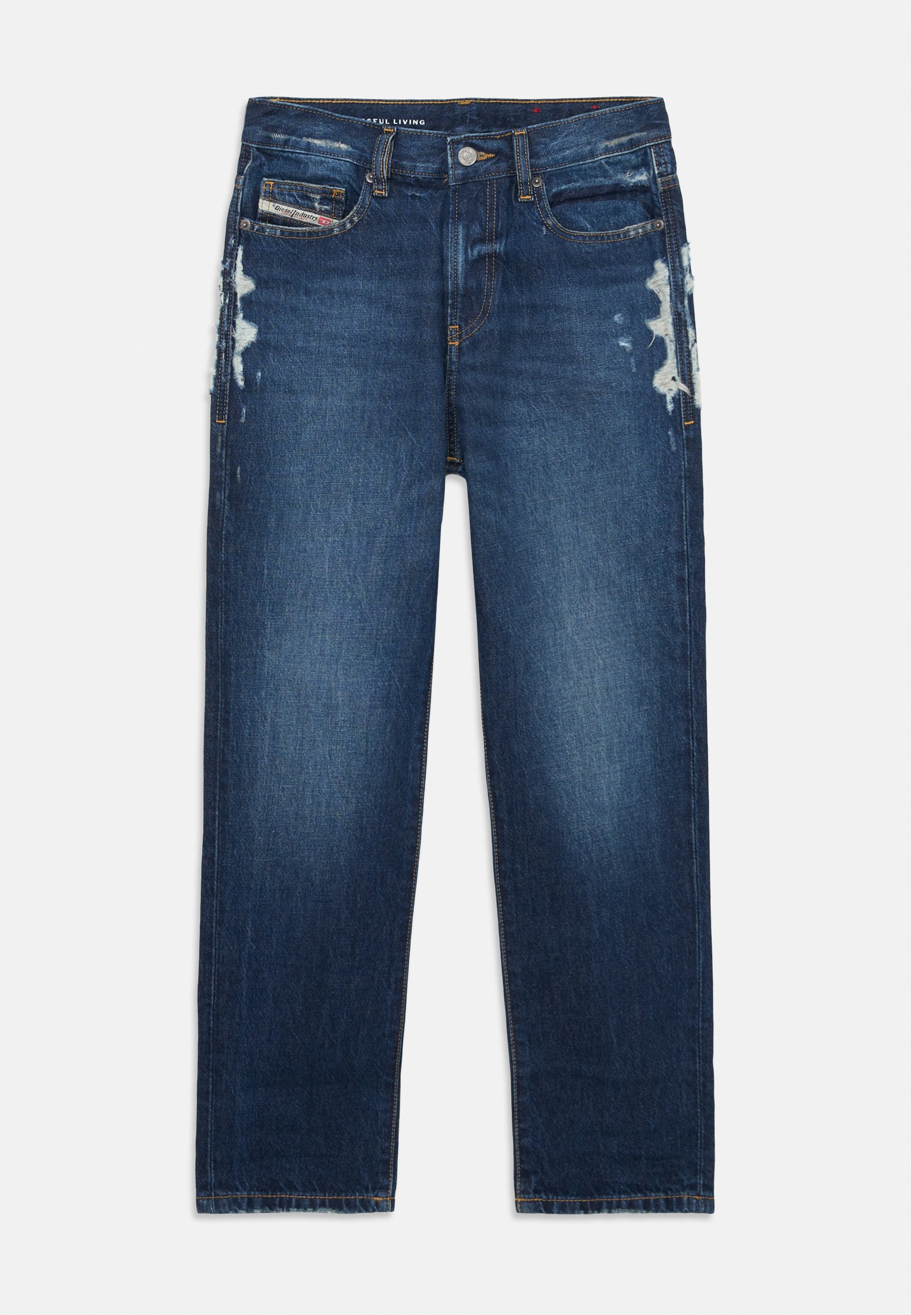 Jean Diesel D VIKER UNISEX - Coupe droite - Denim bleu
