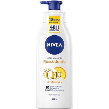 NIVEA Nivea Συσφικτικό Ενυδατικό Γαλάκτωμα 400 ml με Συνένζυμο Q10 και Βιταμίνη C