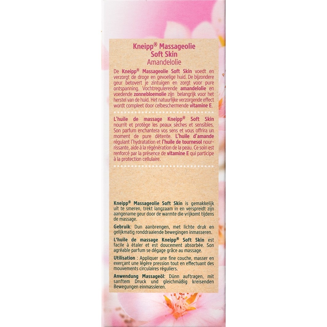 Kneipp ulje za tijelo, masažno ulje za meku kožu 100 ml - 100 ml