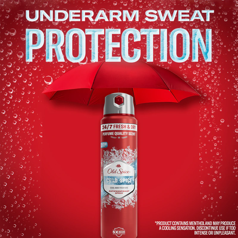 Spray antitranspirante Old Spice Cold Spice