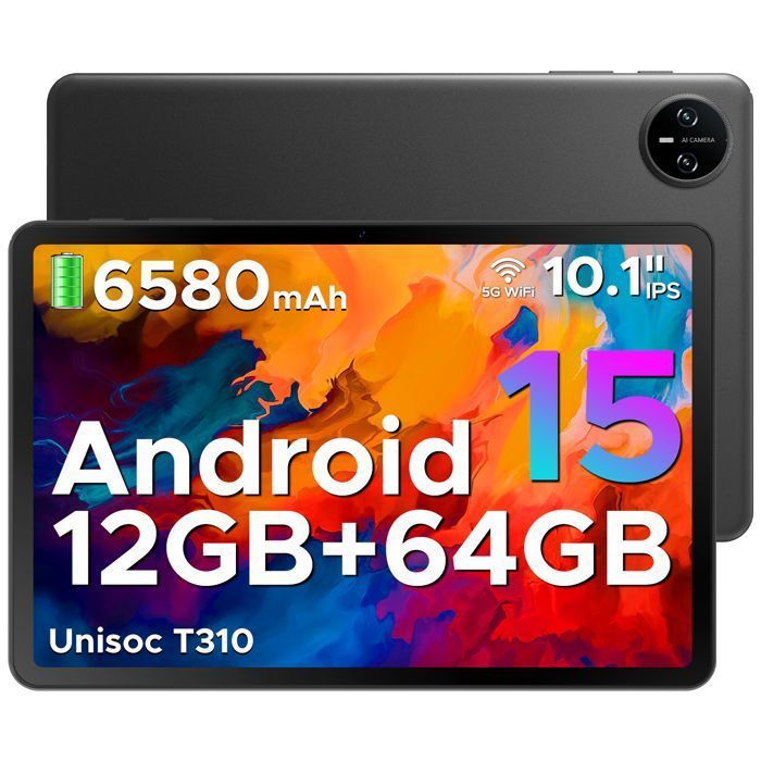 DOOGEE TAB A9 Tablette Tactile - Android 16 Gemini AI, Écran 10.1