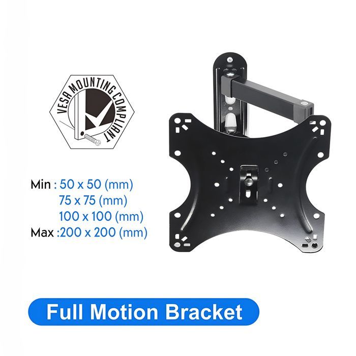 TV wall mount with swivel and tilt arm for Samsung UE24N4305 24