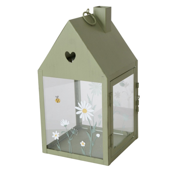Domek metalowy 27x14x14 cm CINA zielony
