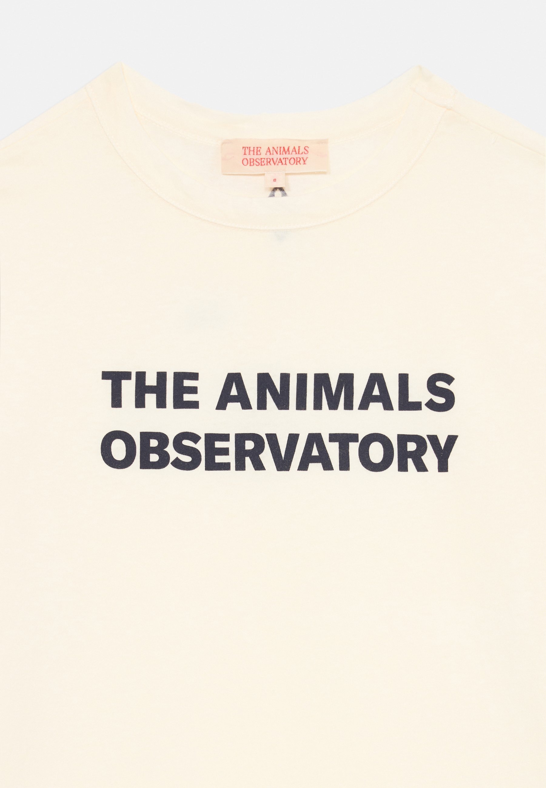 THE ANIMALS OBSERVATORY ORION UNISEX - T-shirt met print - witte mond