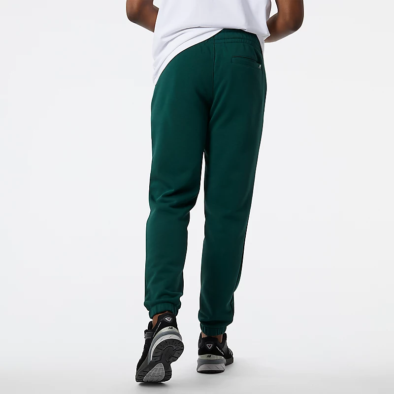 Pantaloni NB Essentials Magnify Fleece pentru bărbați - Nightwatch Green