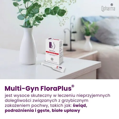 Multi-Gyn FloraPlus, Żel dopochwowy z aplikatorami