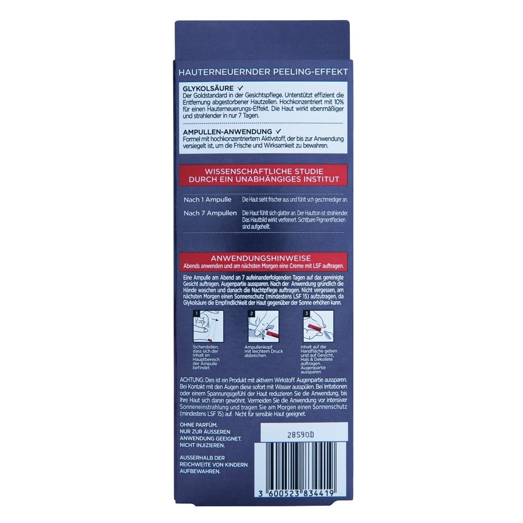 L'Oréal Paris Revitalift laserski piling za obraz proti staranju ampule - 9,1 ml