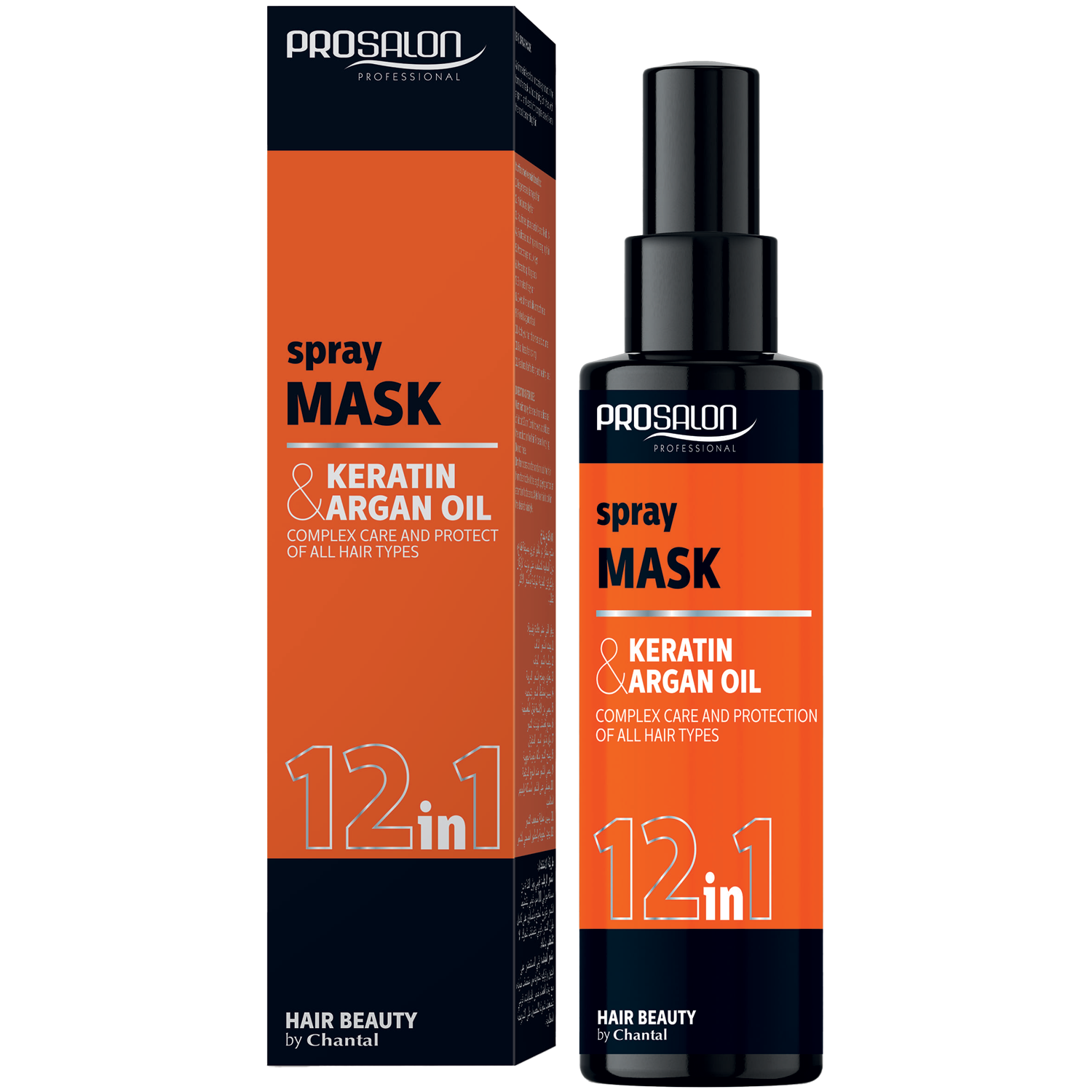 Μάσκα μαλλιών Prosalon σε σπρέι 150 g 12 σε 1