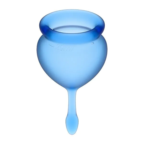 Satisfyer Feel Good Menstrual Cup Dark Blue