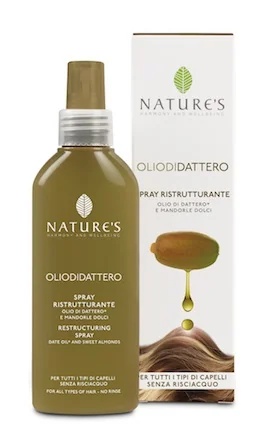 Óleo de tâmaras da natureza, spray da natureza