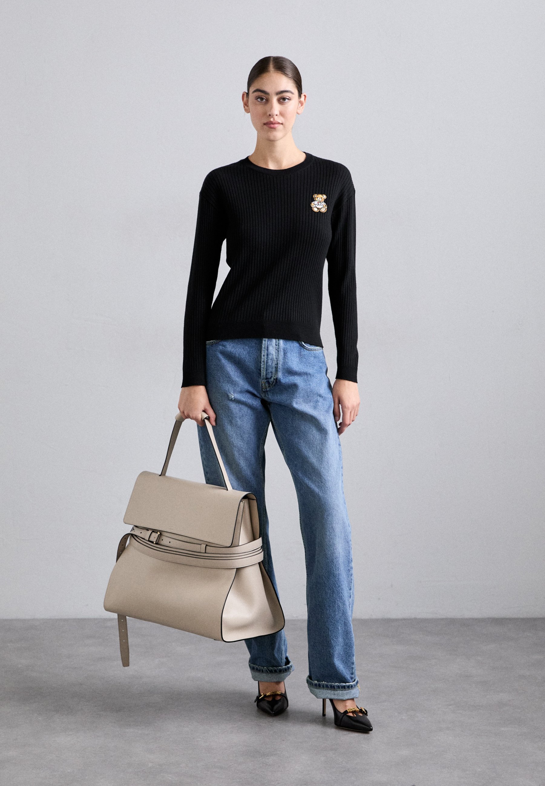 MOSCHINO BAG - Geantă tote - frânghie