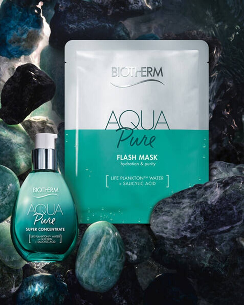 BIOTHERM AQUASOURCE AQUA PURE HYDRATEREND GEZICHTSMASKER MET ZUIVEREND EFFECT