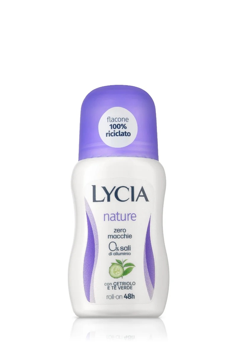 LYCIA Déodorant roll-on Lycia Nature 50 ml Concombre et thé vert