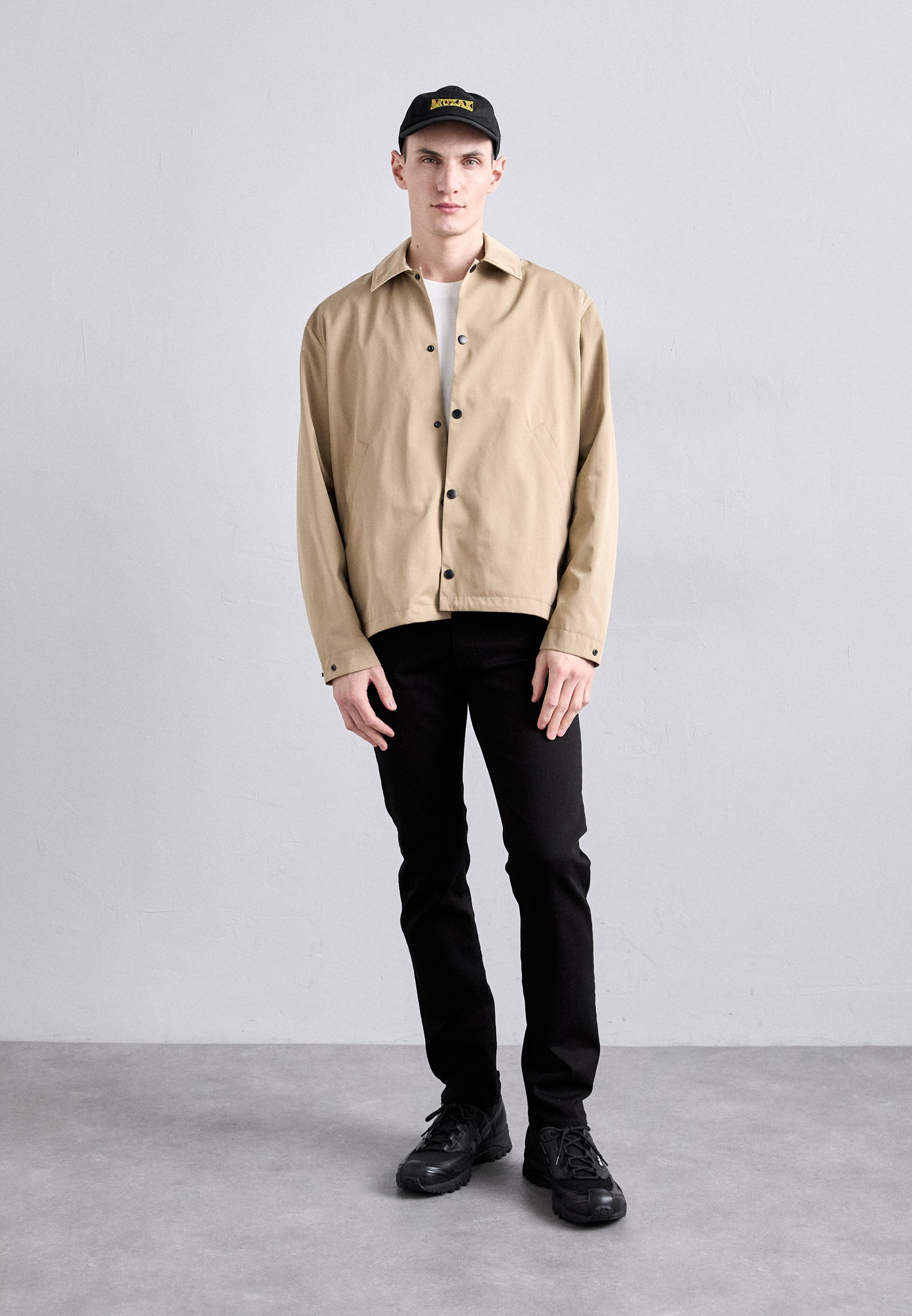 J.LINDEBERG FRAZER COACH JACKET - Jaqueta de verão - cáqui batique
