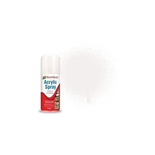 Outil Modelisme - Accessoire Modelisme - Piece Detachee Modelisme - Humbrol AD6022 No. 22 Blanc Brillant - 150ml Peinture en Bomb...