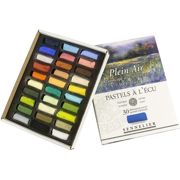 Sennelier Half Stick Pastel Landscape 30 Set