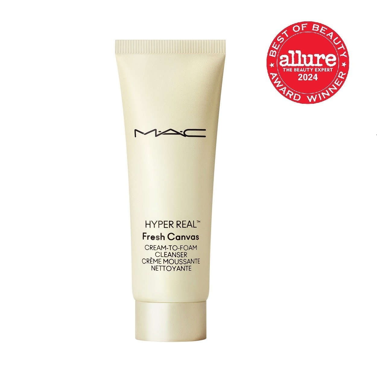 MAC Hyper Real Skincare Fresh Canvas kreminis-putų valiklis - 30 ml