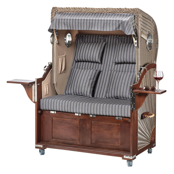 Cadeira de praia Premium Atlantic, antracite