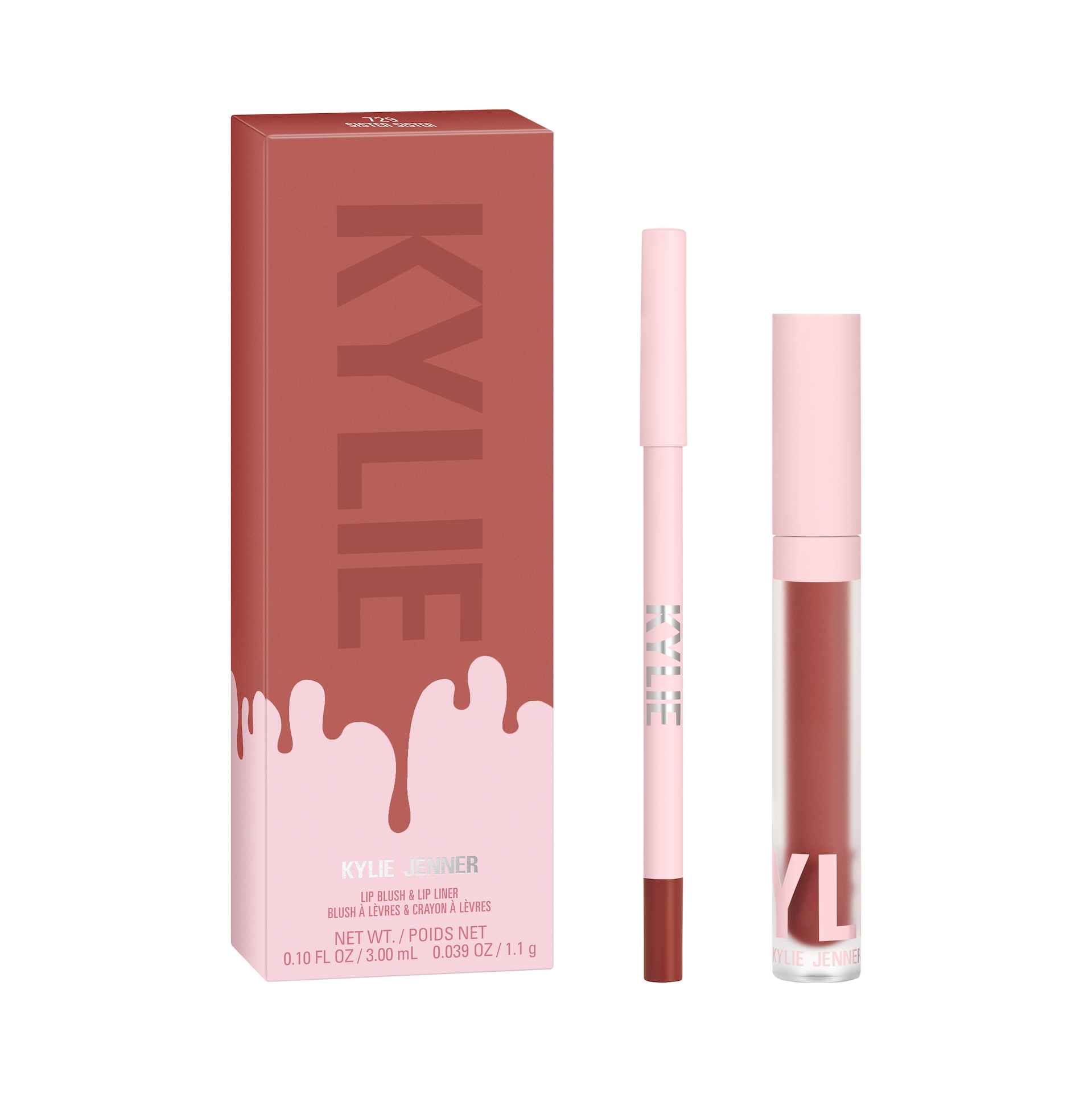 Ajakrúzs készlet 729 Sister Sister - Kylie By Kylie Jenner
