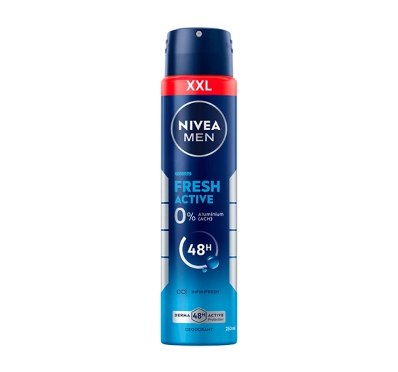 NIVEA MEN Fresh Active dezodorant w sprayu dla mężczyzn 250 ml