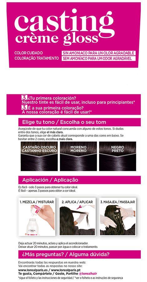 Casting Creme Gloss krāsvielas Matu krāsas