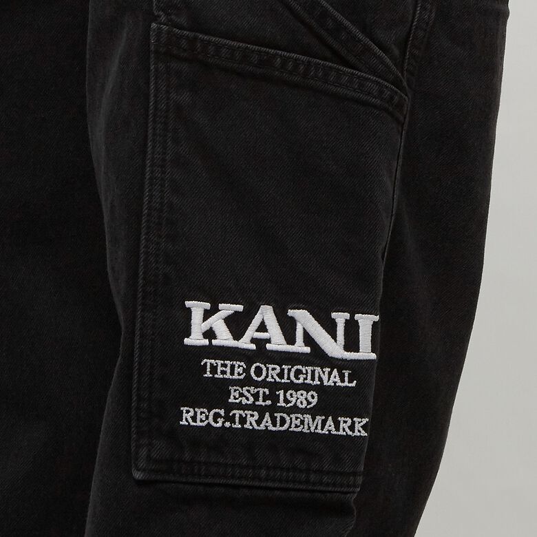 Jeans larghi in stile retrò, perfetti per il lavoro.