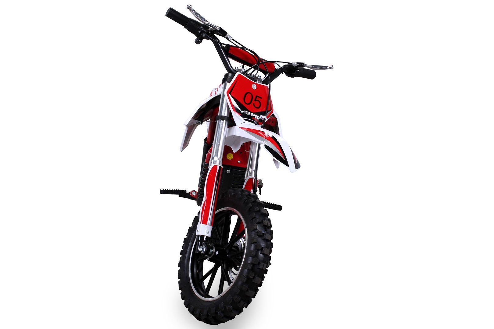 Actionbikes Motors Elektrisches Kindermotorrad Gazelle 500W – Mini-Crossbike für Kinder ab 5 Jahren – 7–25 km/h, Tragkraft 60 kg, (1 Stück), Mini-Dirtbike, Minicross, Pitbike, Pocketbike – 3-stufiger Gasgriff