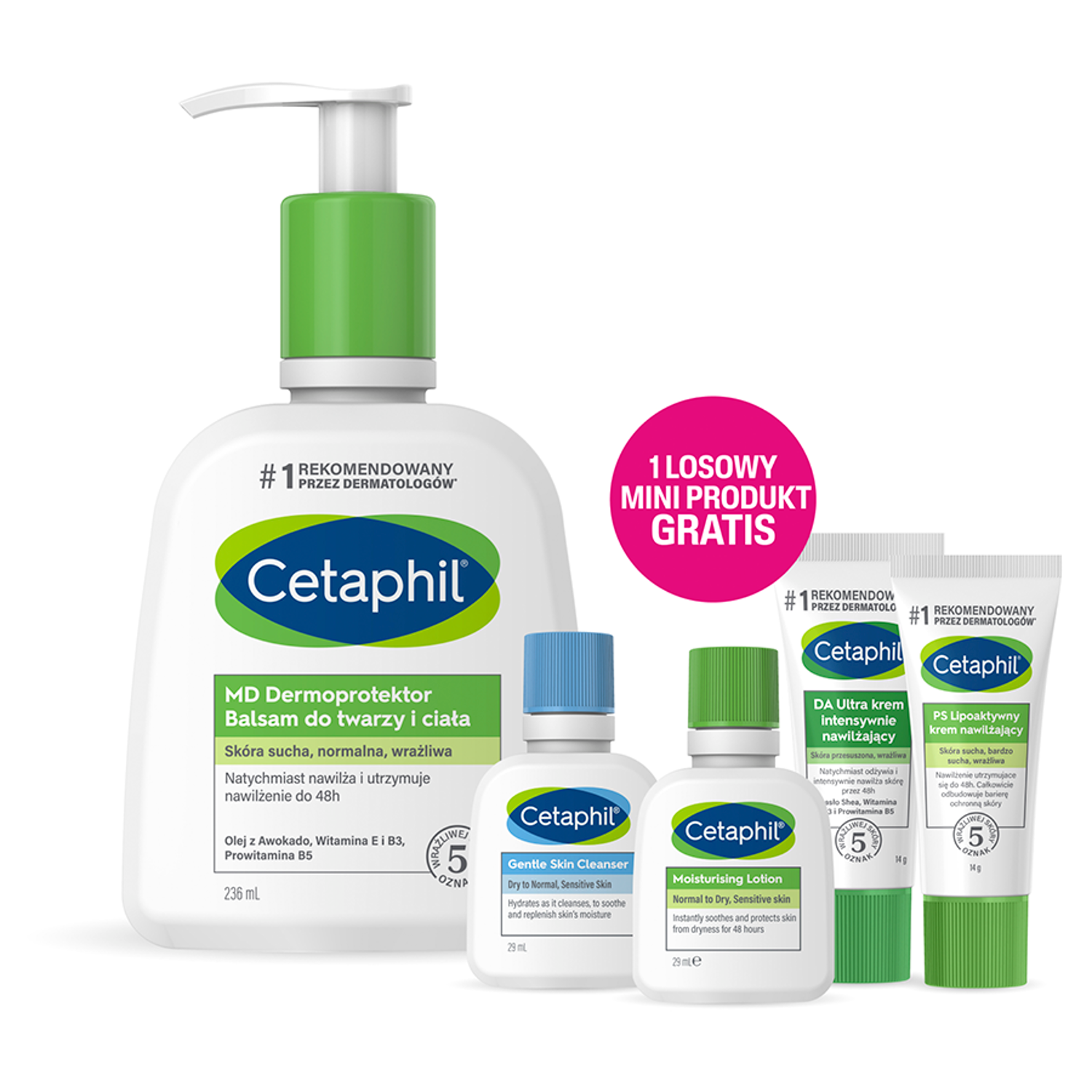Balsamo viso Cetaphil 236 ml