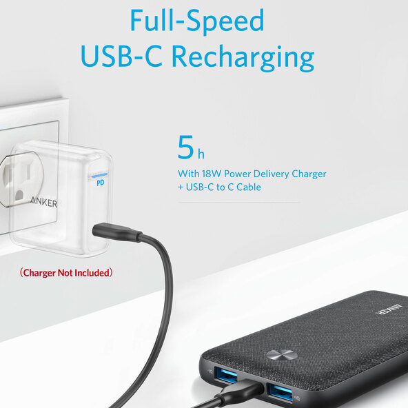 Baterie externă PowerCore III Sense 10.000 mAh