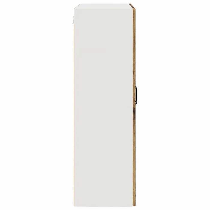 Keukenorganizer 1 stuk - ZENCORE - Opbergkast - met plank - Antiek hout 80x31x100cm LH43212