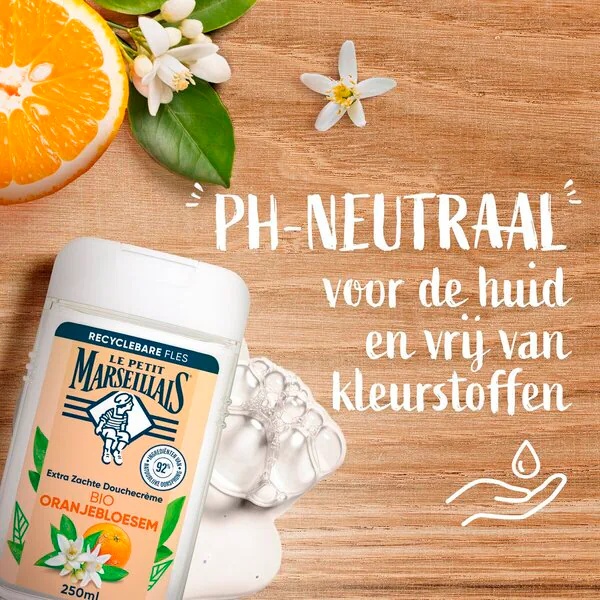 Le Petit Marseillais īpaši maigs organisks apelsīnu ziedu dušas krēms<br>250 ml