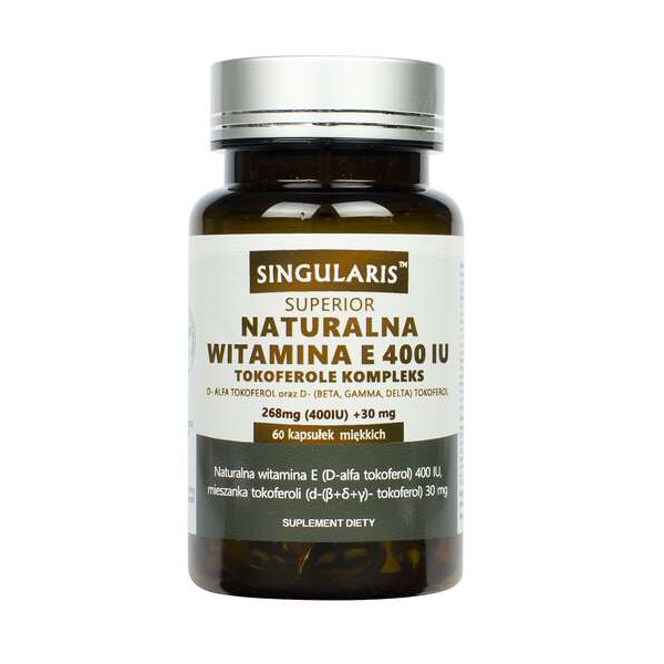 Singularis Natural Vitamin E Tocopherols Forte