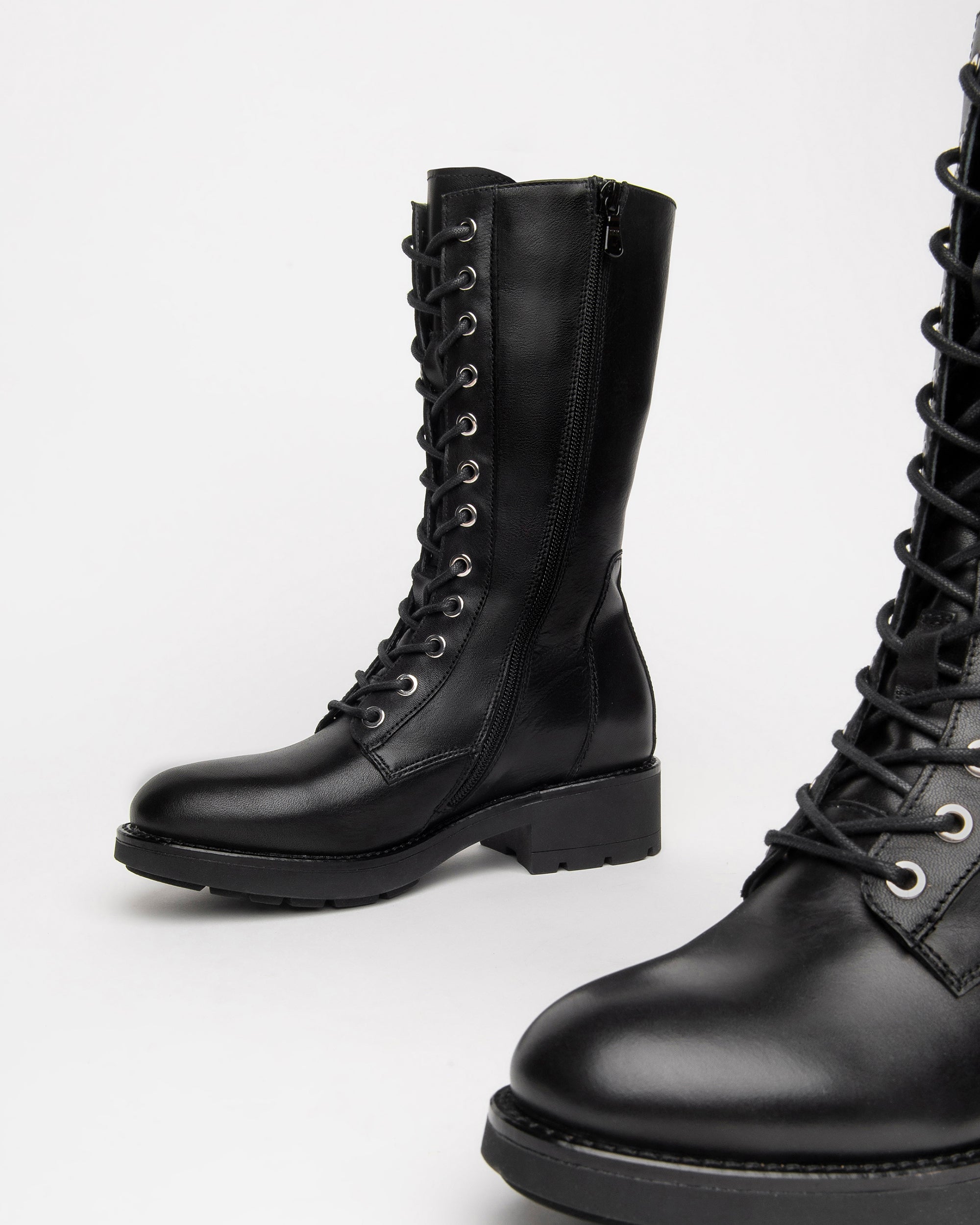  Damen-Lederstiefel