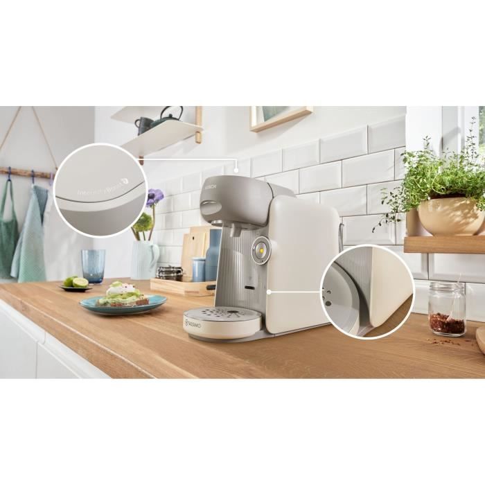 Machine à café multi-boissons - BOSCH - TASSIMO - T16 Finesse vanille - 1400 W