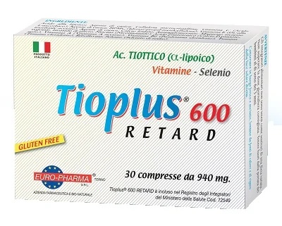 Tioplus 600 Retard Cellule 30 tabletten Antioxidantsupplement