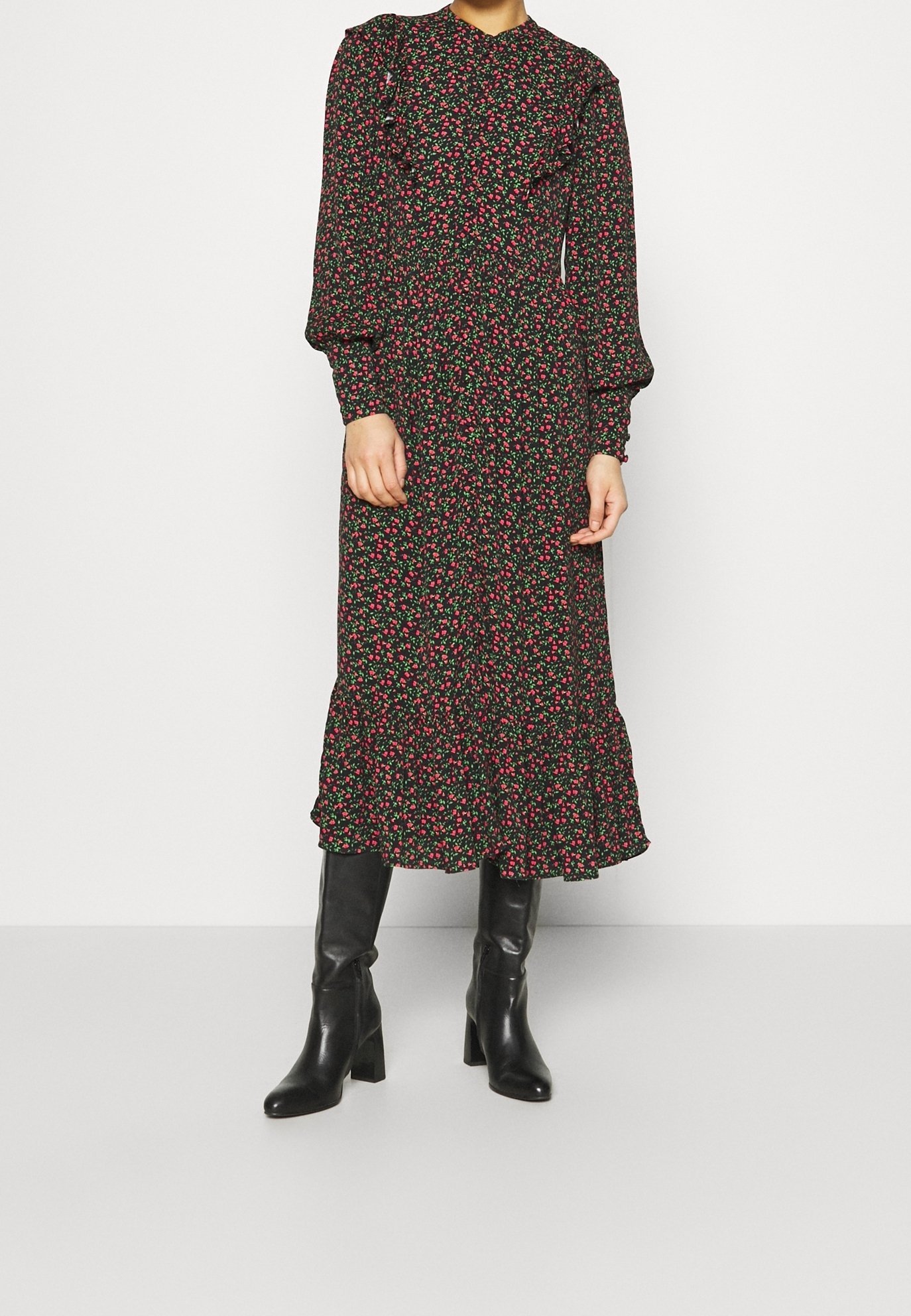 Robe longue Ghost - noire