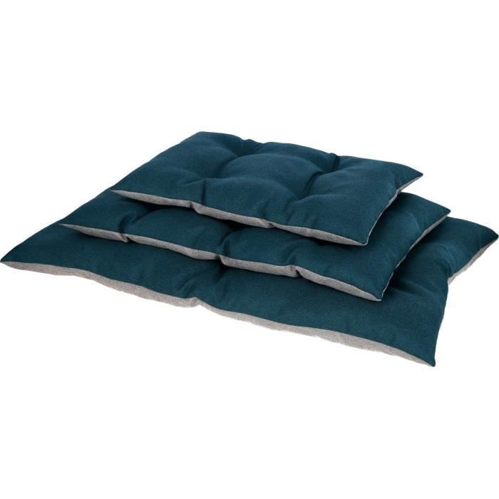 KERBL - Matelas de sol réversible L - 75 x 115 cm - Coussin  ELY - Gris/petrol -  -