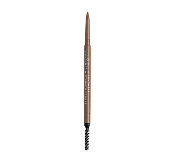 LUMENE LONGWEAR EYEBROW DEFINER WEGAŃŚKA AUTOMATYCZNA KREDKA DO BRWI 1 ASH BLONDE 0,09G