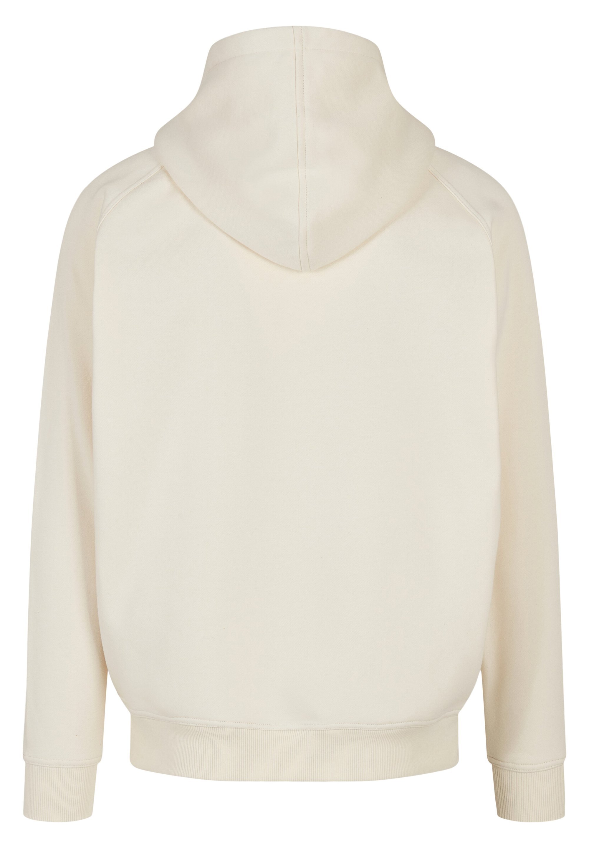 Urban Classics ZIP HOODY - Sweatshirt met rits - wit zand