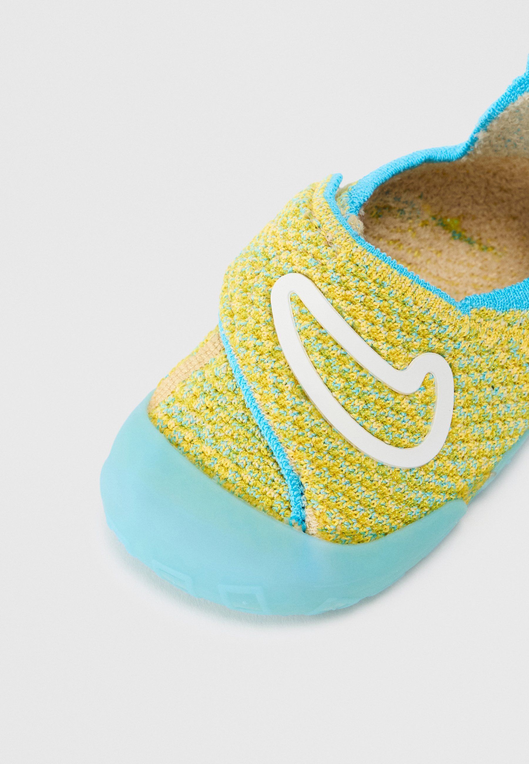 Nike Sportswear UNISSEX - Sapatos infantis - dourado/vela/azul-báltico/limão brilhante