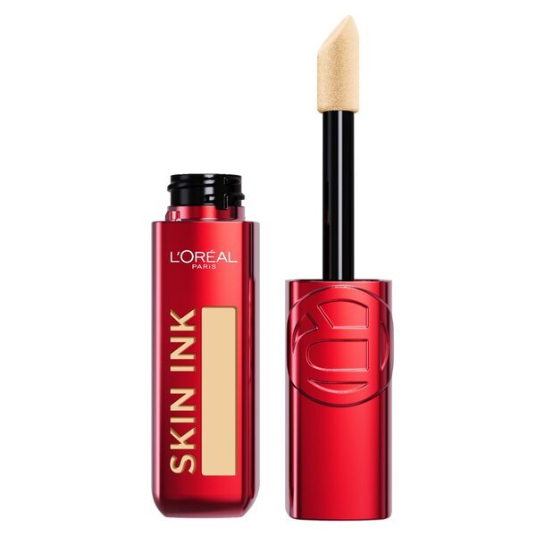 „L'Oréal Paris Infaillible Skin Ink 130“ 2 viename makiažo pagrindas ir maskuoklis.