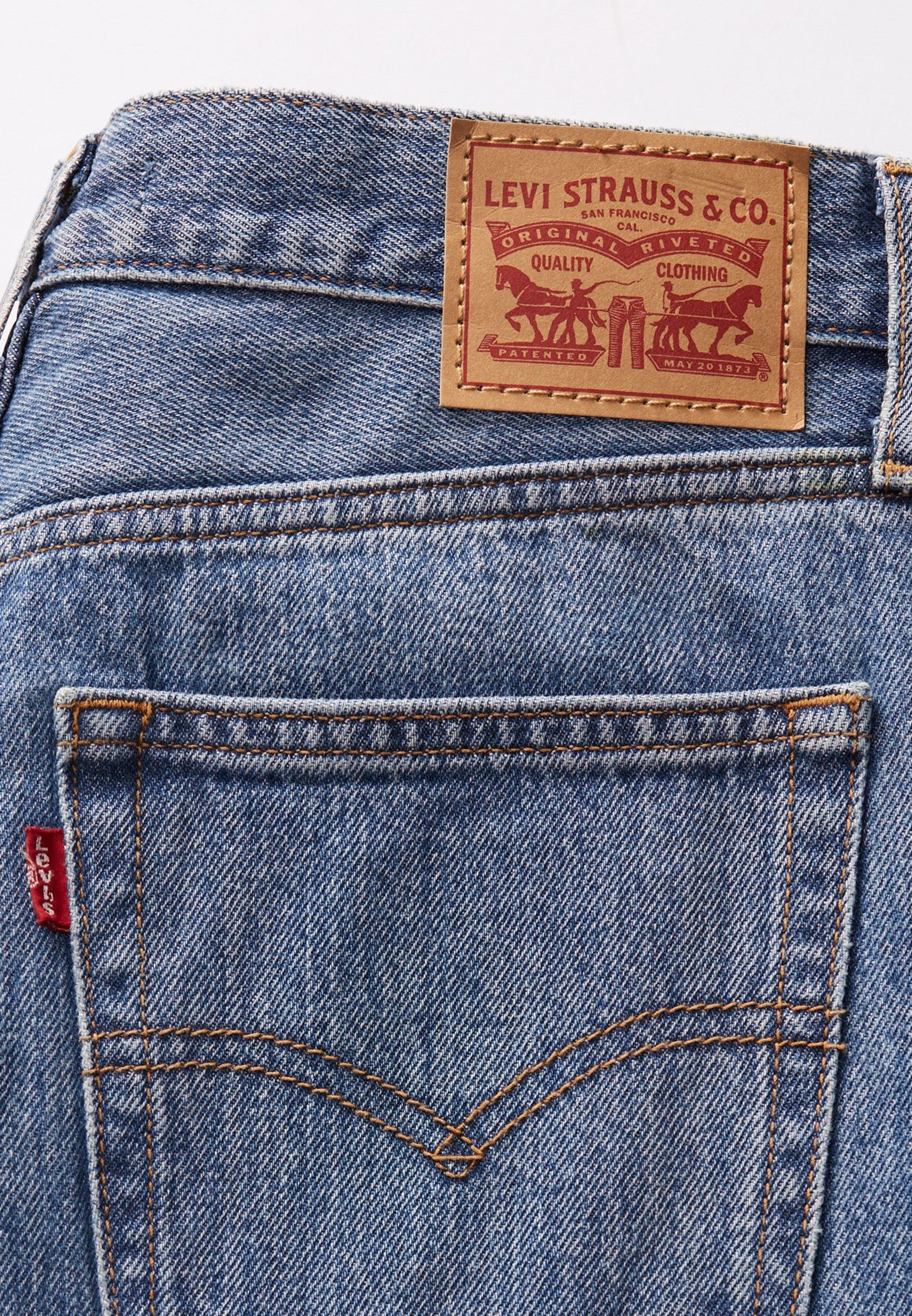 LITTLE HIGH NECK SKINNY LOGO - Relaxed fit -farkut - denimLevi's®