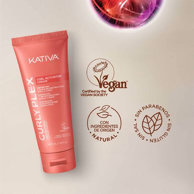 Aktivačný krém na kučery Kativa Curly Plex 240 ml