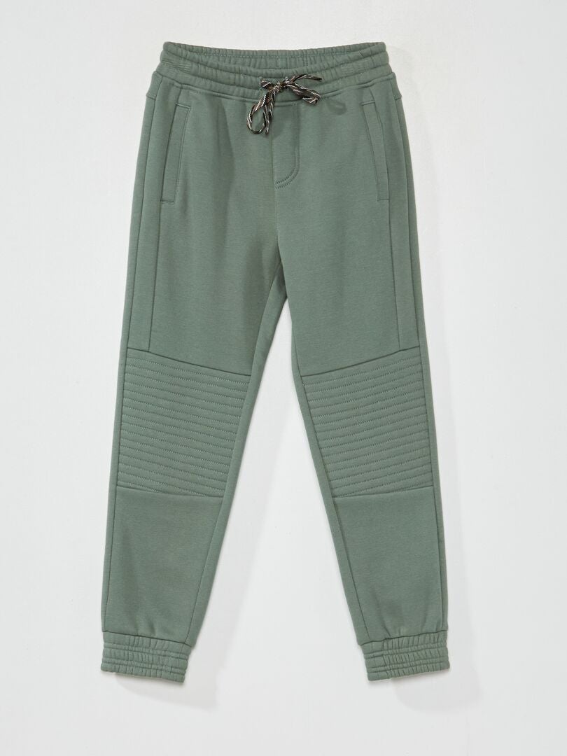 Fleece joggingbroek - GROEN