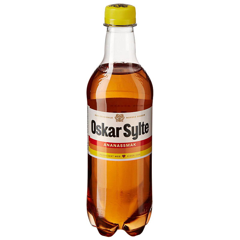Oscar Sylte Ananas sooda 0,5 litraa, Oskar Sylte