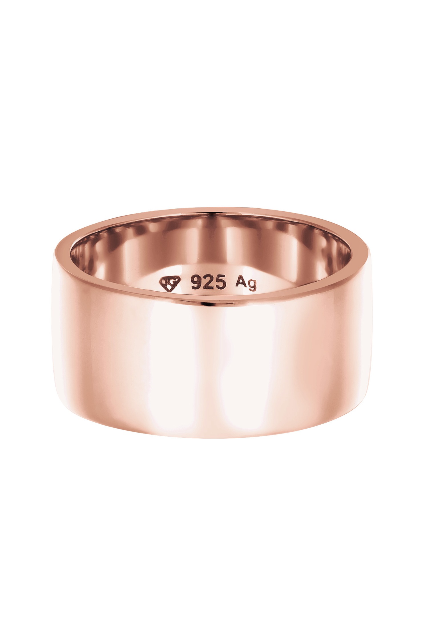 Elli Femmes Empilement Basique Géo en Argent Sterling 925