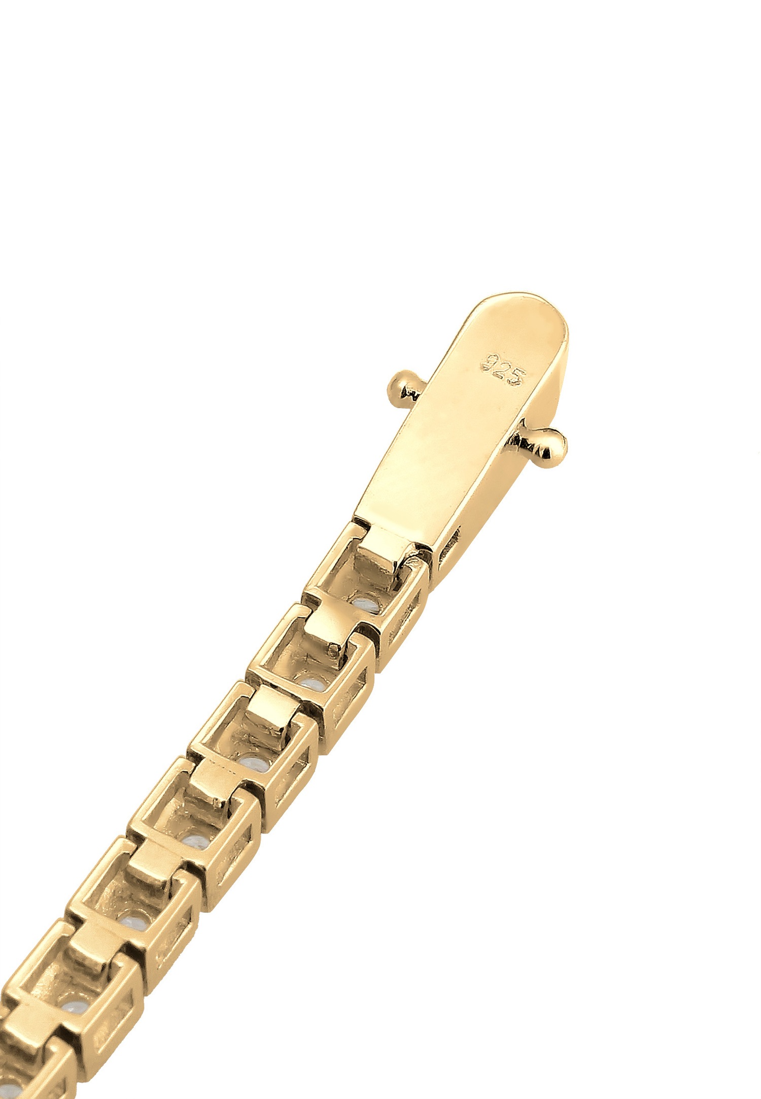 Elli PREMIUM Femmes avec zirconium dans le bracelet de tennis tendance en argent sterling 925