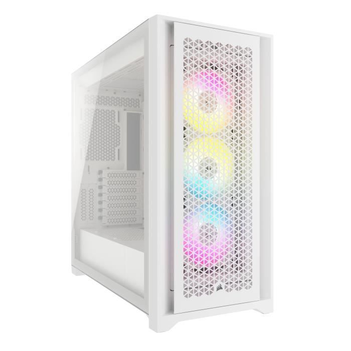 PC-behuizing - CORSAIR - FRAME 5000D RS ARGB Airflow - Mid-tower - Wit - CC-9011310-WW