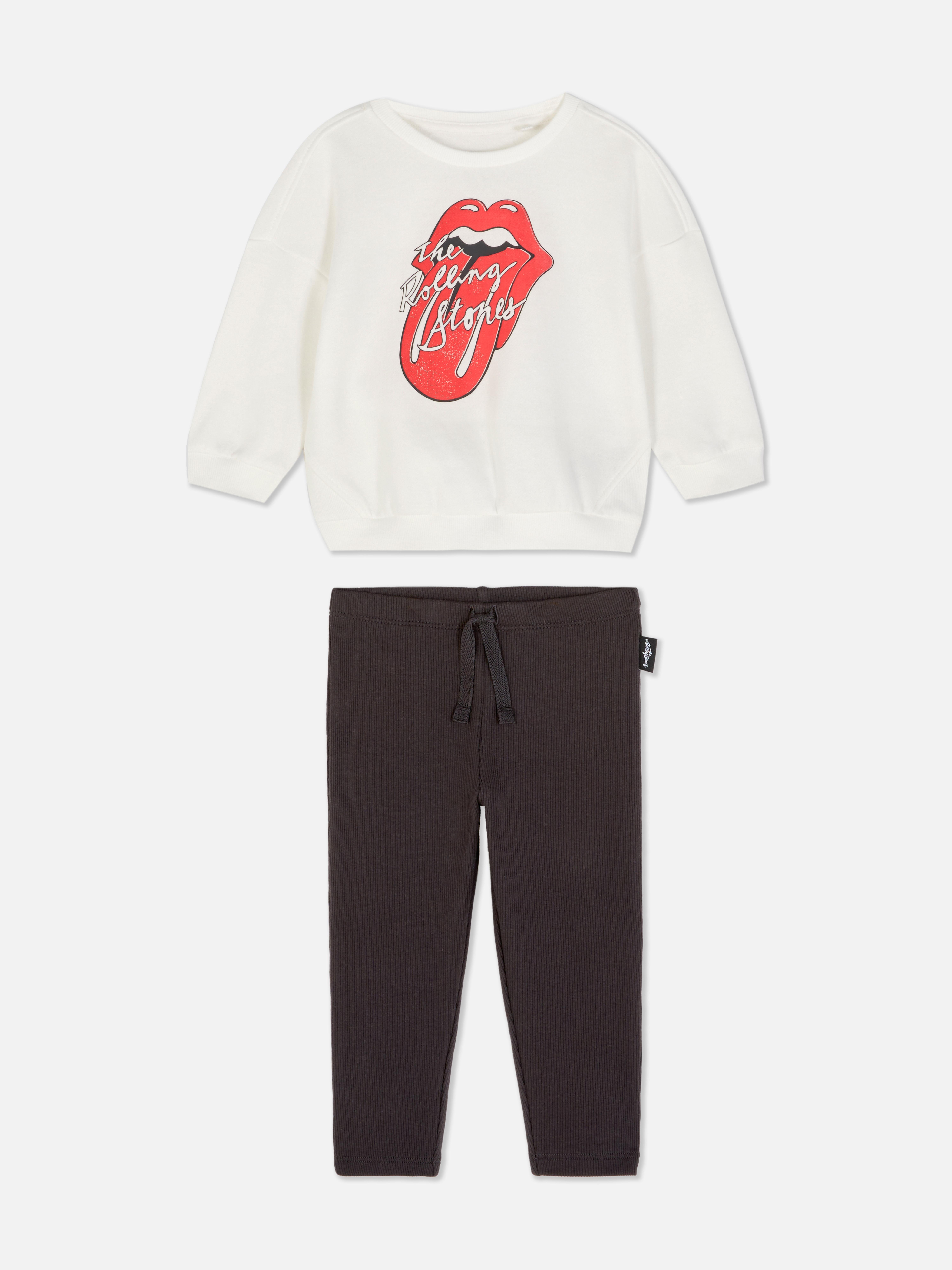 Hanorac și pantaloni de trening The Rolling Stones Hanorac și pantaloni de trening asortați cu imagini cu The Rolling Stones